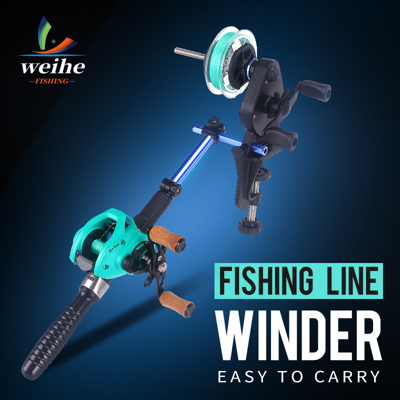 Fishing Line Winder - WEIHE 1 stuk Dubbele Spoel Lijnopwinder
