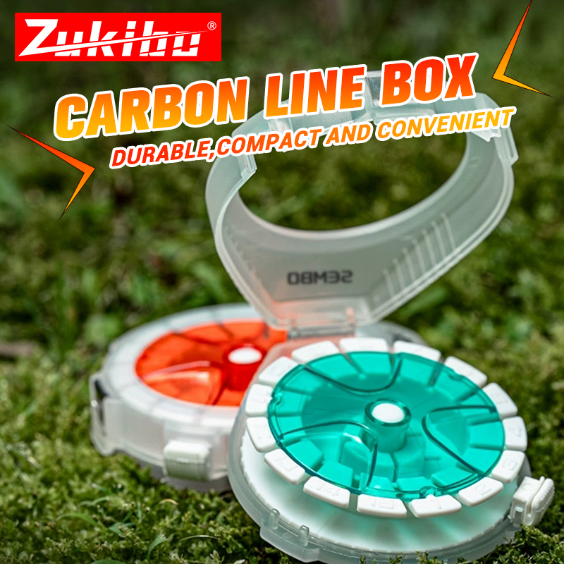 Fishing Line Box - ZUKIBO Carbon Line Box Multifunctionele vislijnwikkelplank