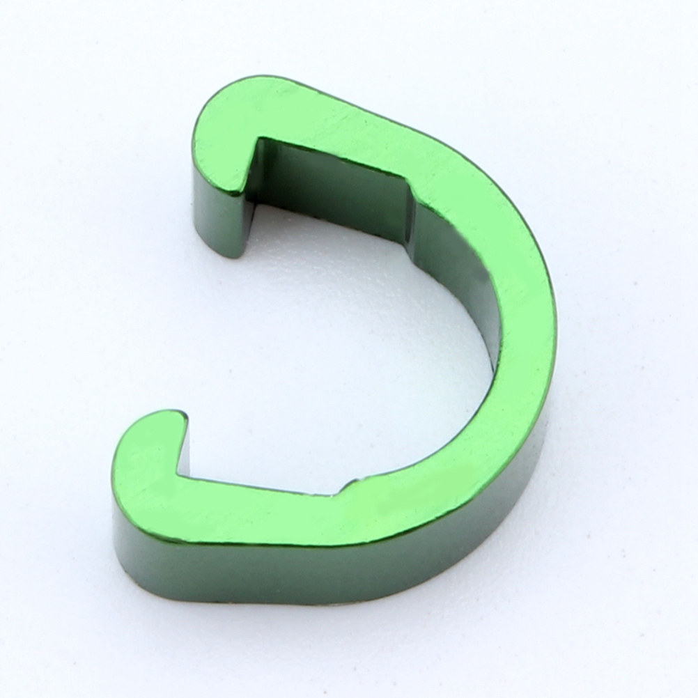 Tippet Line - 10 stuks fietskabelhouder aluminiumlegering draadbevestigingsklem voor