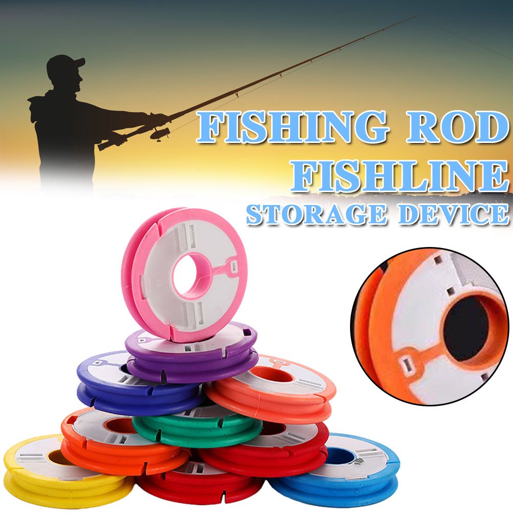 Fishing Line Spool - Siliconen Hengel Spoel Connector Multifunctionele Vislijn