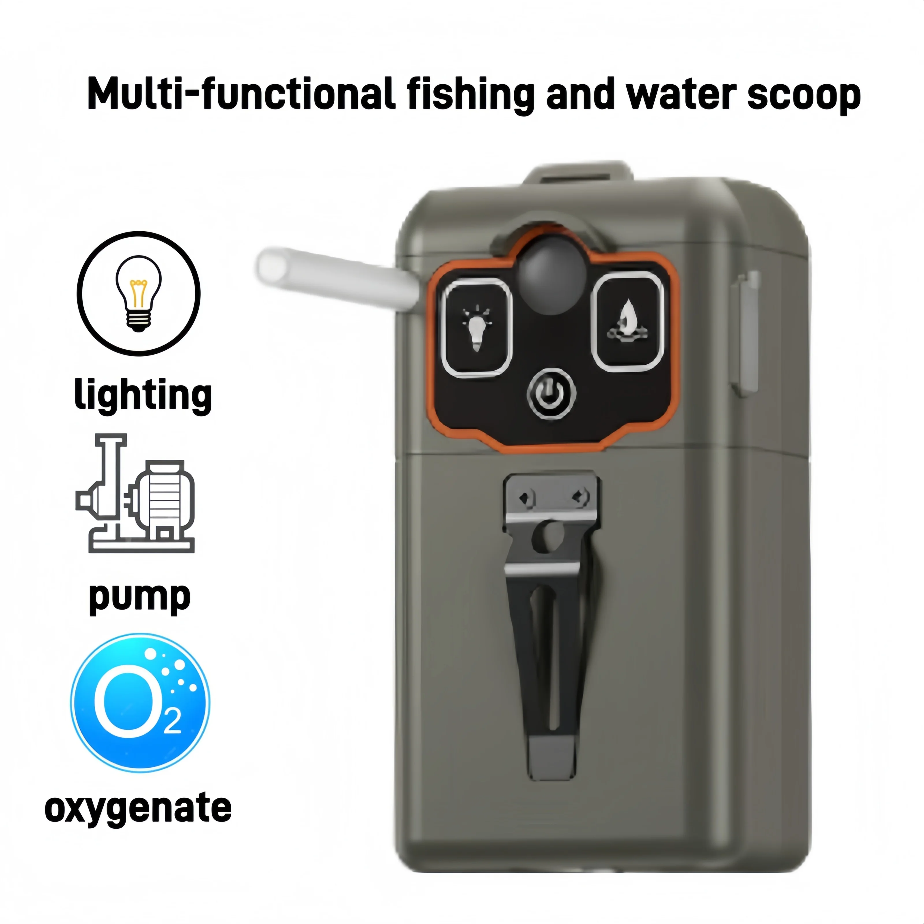 Fishing Line Dispenser - Draagbare elektrische waterpomp, USB oplaadbaar, automatisch