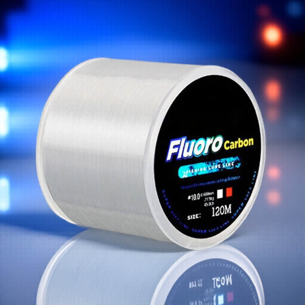 Fluorocarbon Line - Vislijn 120M 0.20mm-0.60mm Fluorocarbon Coating Koolstofvezel