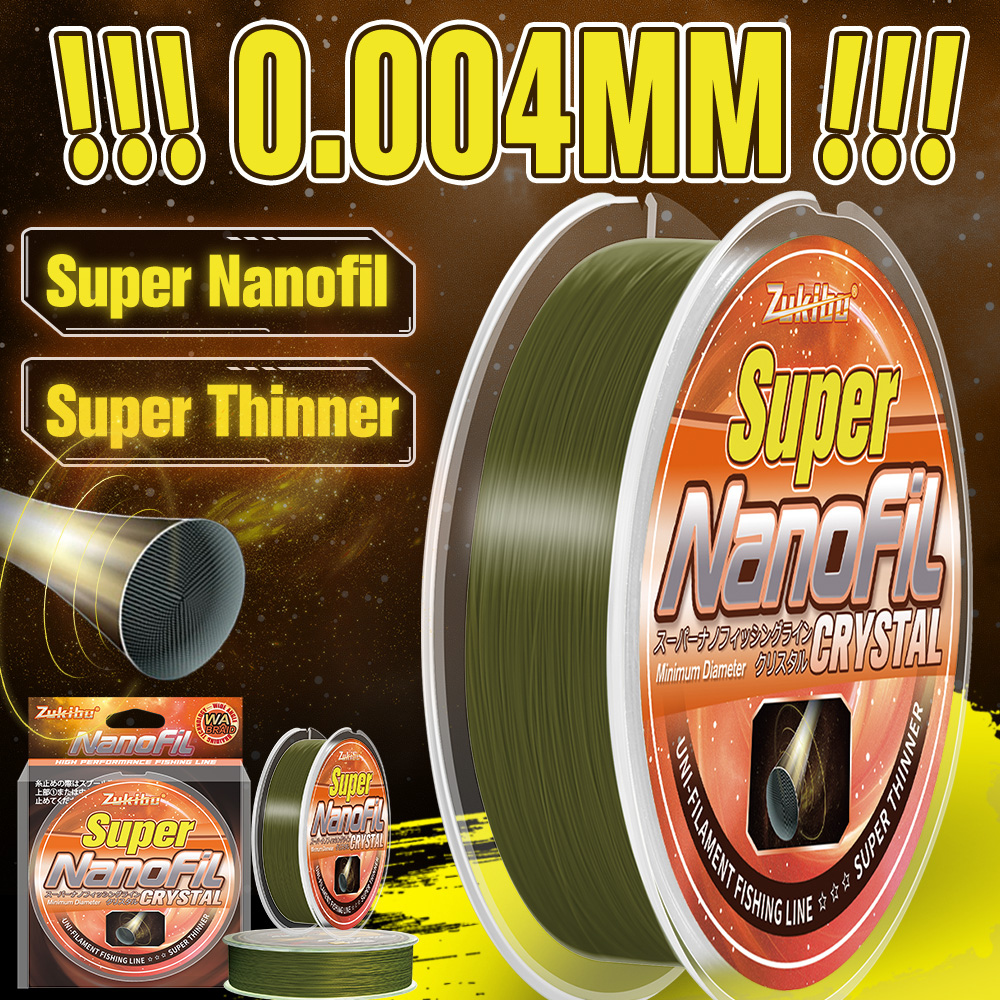 ZUKIBO Nanofil Crystal Unifila - Copolymer Line recensie en prijs