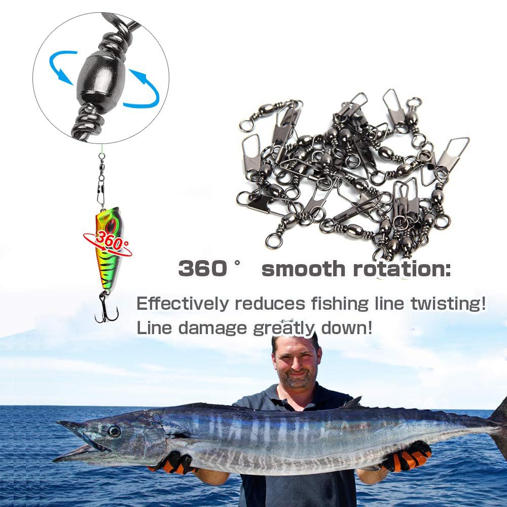 50 stuks roestvrijstalen snap  - Freshwater Line recensie en prijs