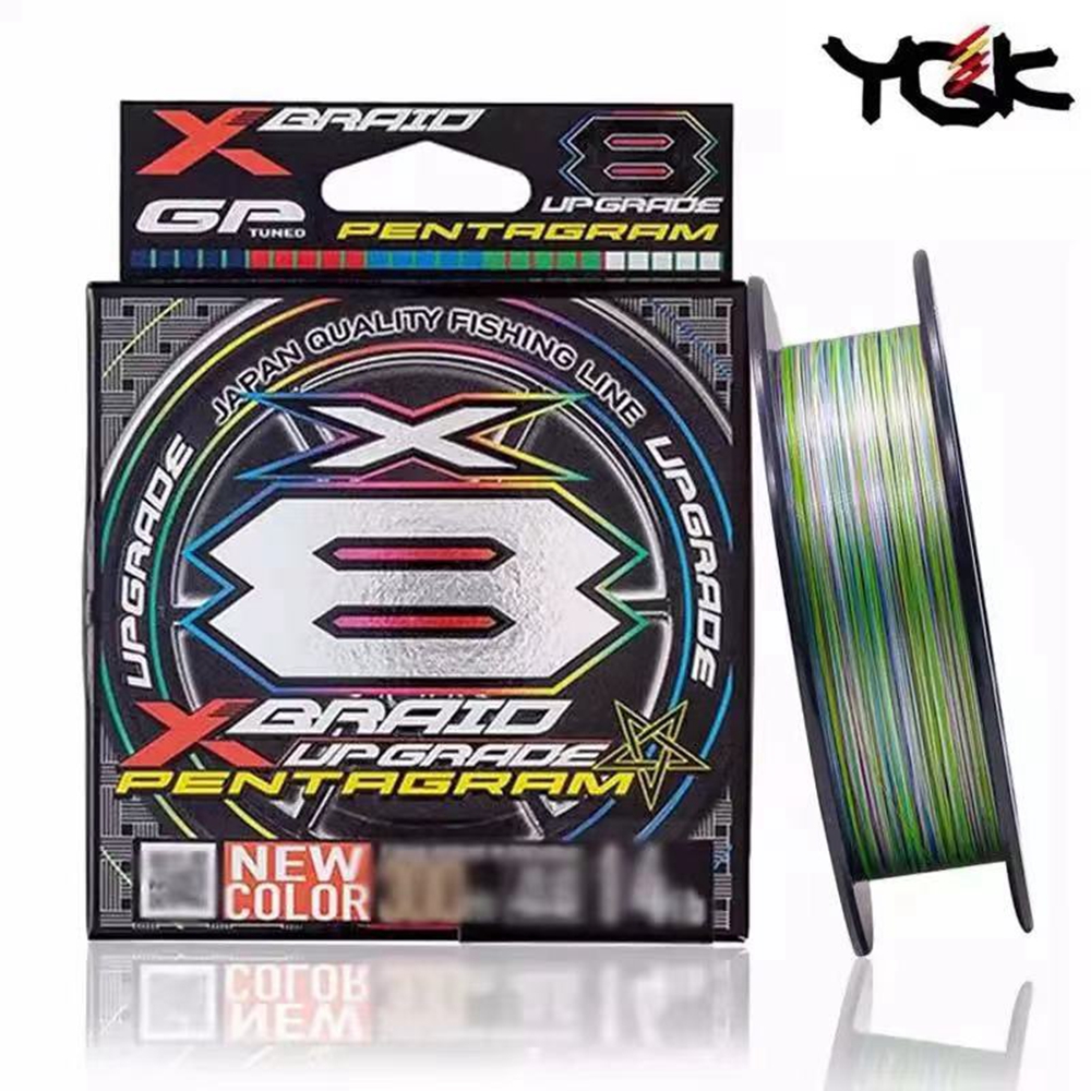 YGK X BRAID Upgrade X8 PENTAGR - Copolymer Line recensie en prijs