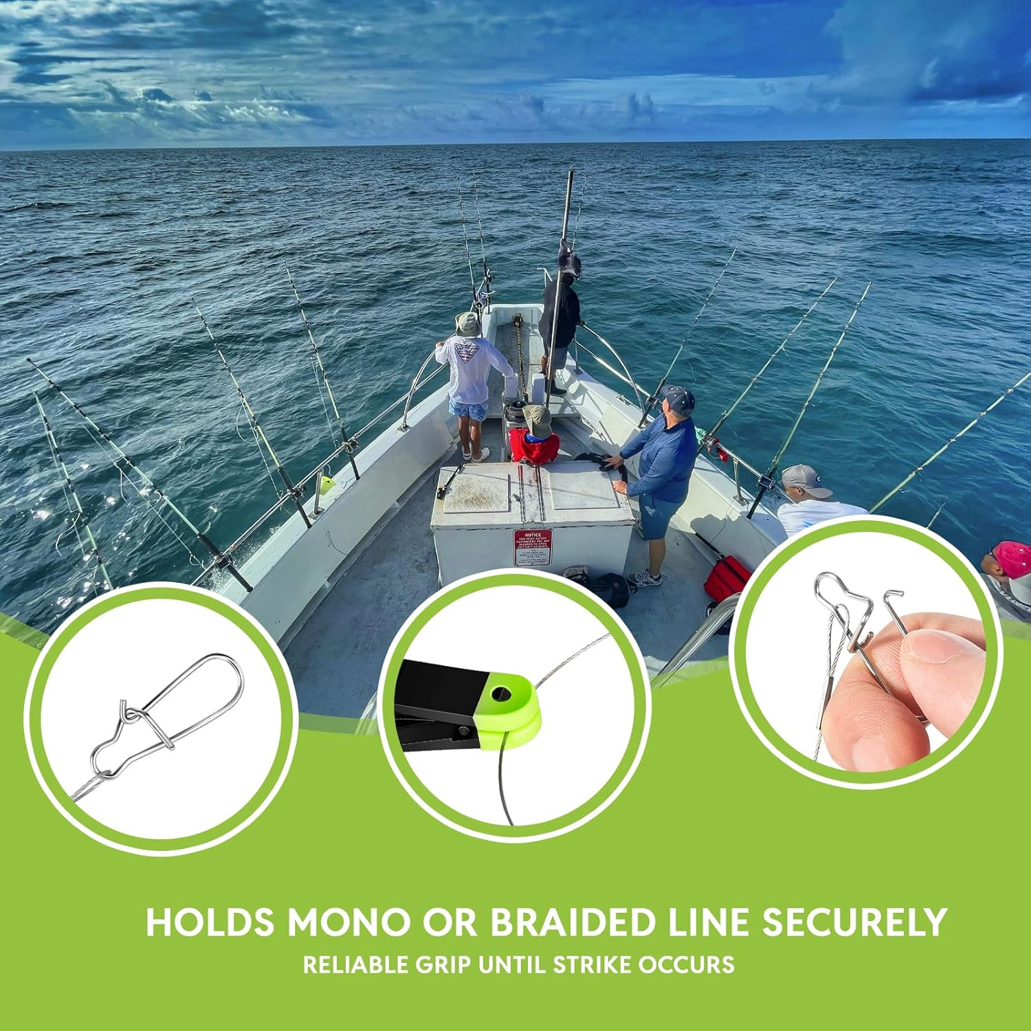1181 Grip Line Release Clip vo - Leader Line recensie en prijs