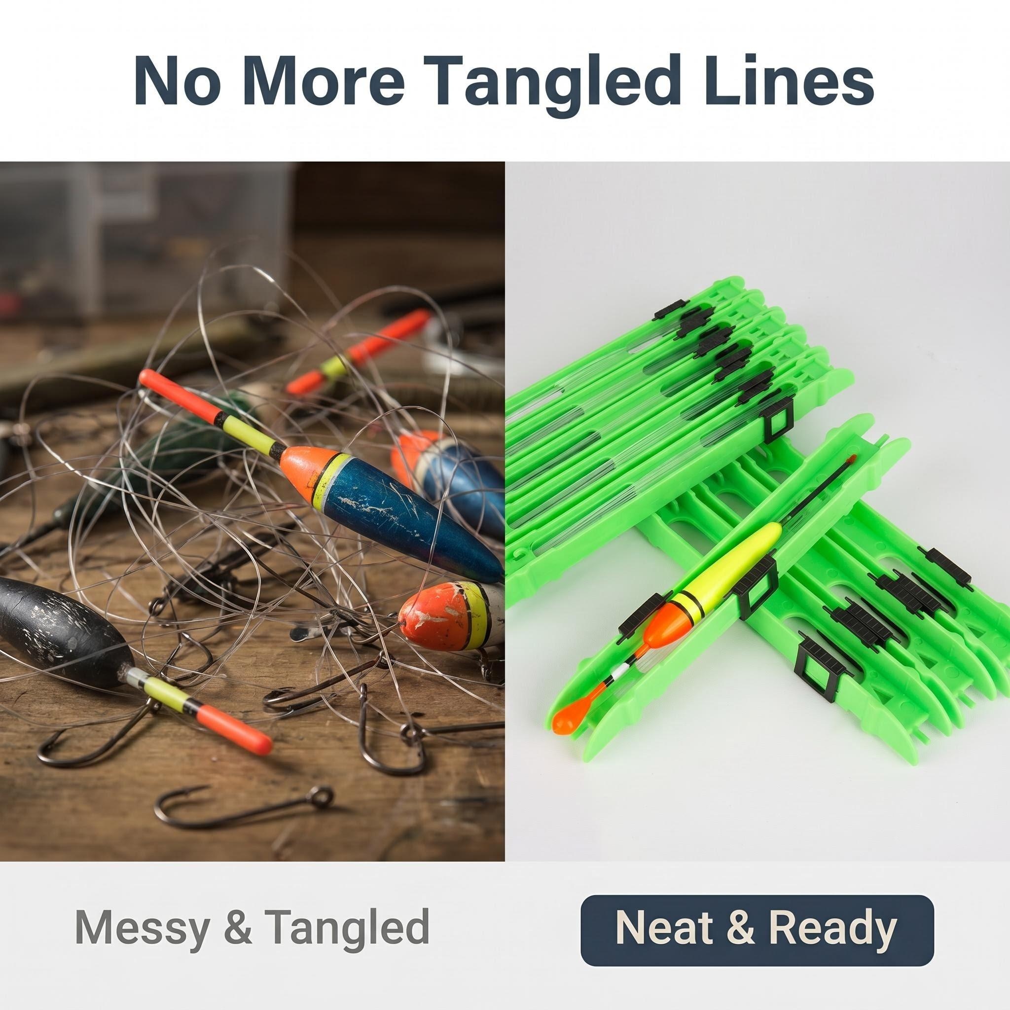 HIRISI 10 Stuks Dubbele Slider - Fishing Line Winder recensie en prijs