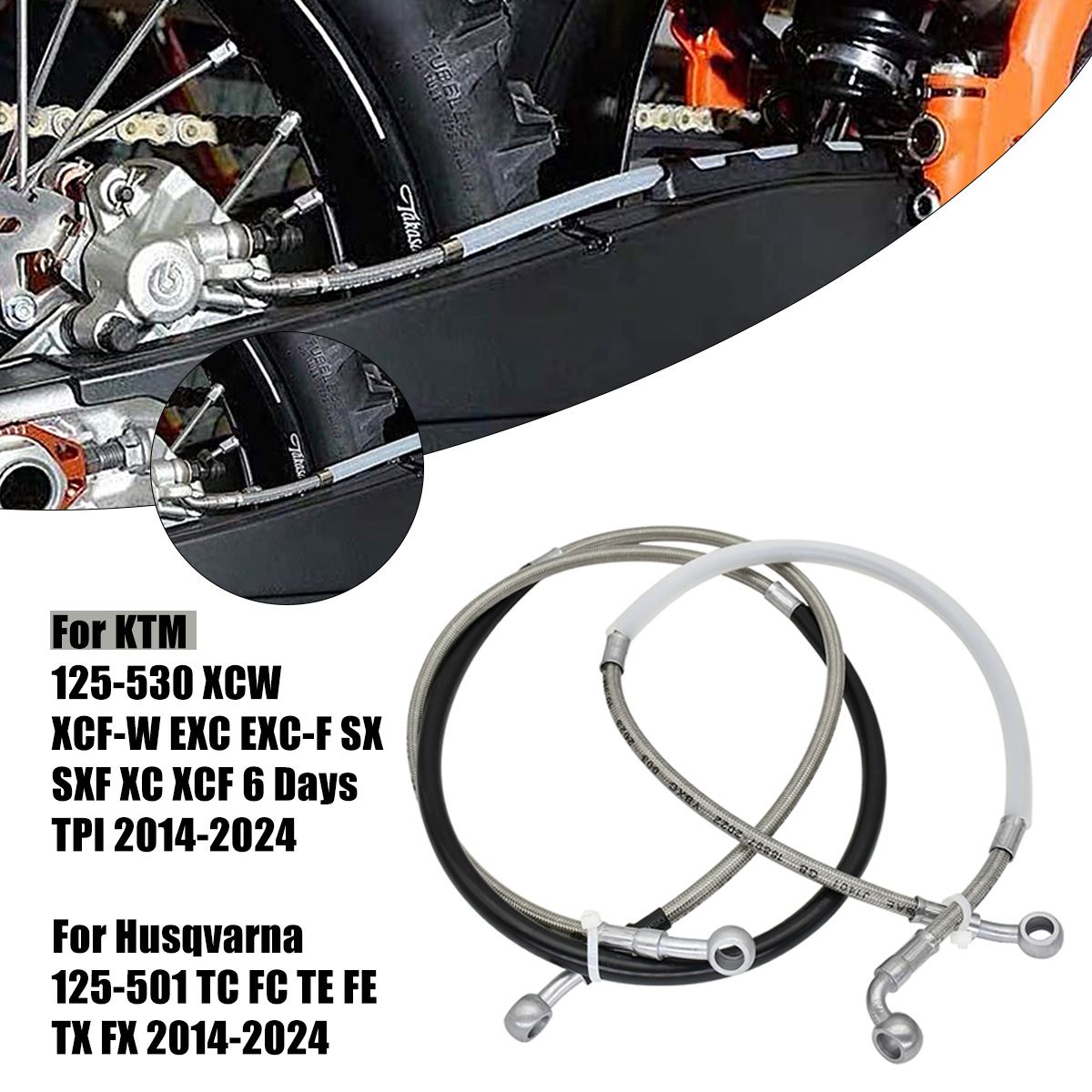 Hydraulische remleiding voor e - Braided Line recensie en prijs