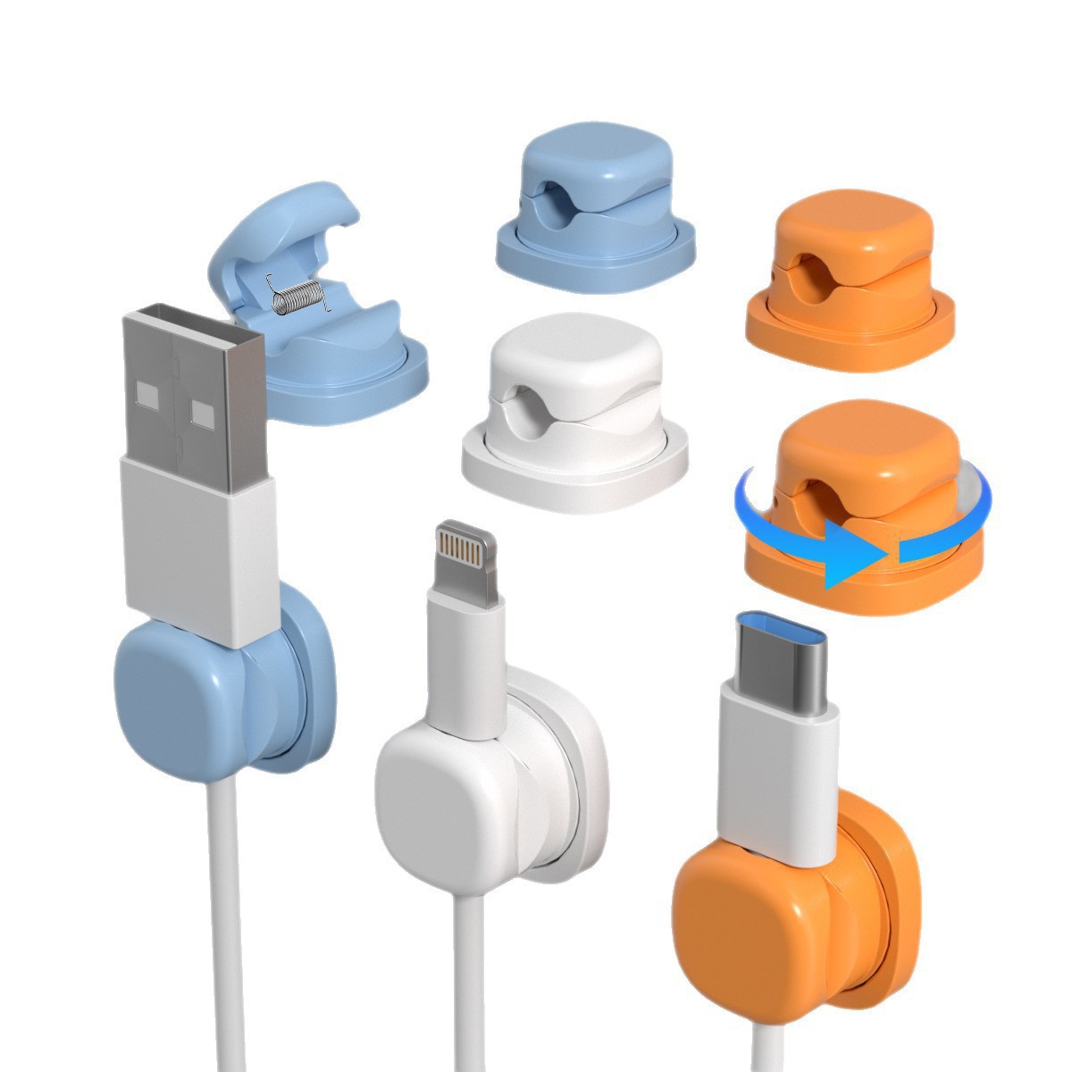 6 stuks Multi Color Draaibare  - Tippet Line recensie en prijs
