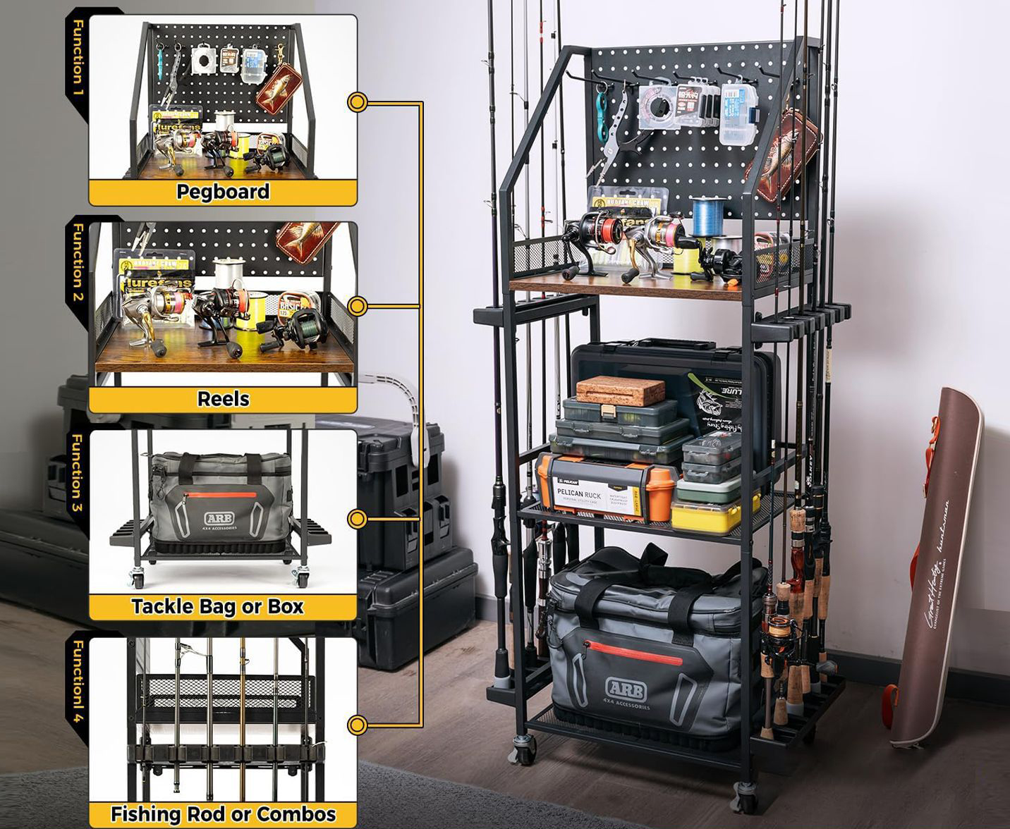 Multifunctionele hengelhouders - Fishing Line Spooler recensie en prijs