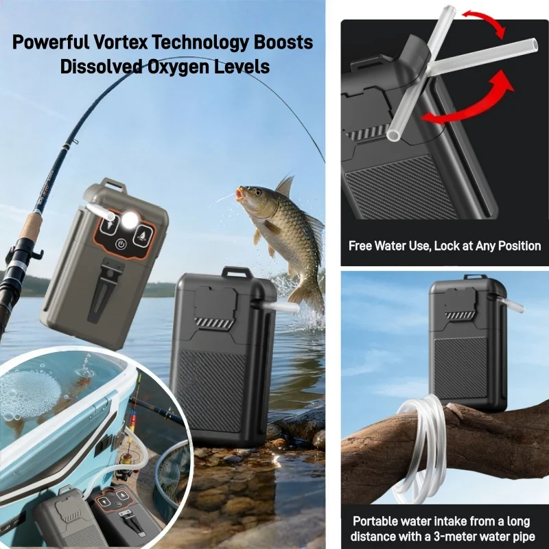 Draagbare elektrische waterpom - Fishing Line Dispenser recensie en prijs