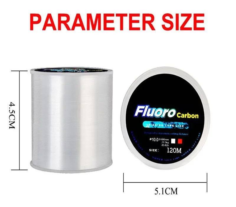 Vislijn 120M 0.20mm-0.60mm Flu - Fluorocarbon Line recensie en prijs